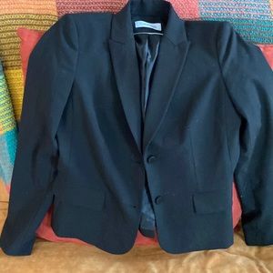 Calvin Klein Black suit jacket sz .6